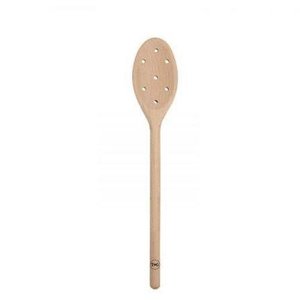 Baking Accessories: T&G Spoon With Holes Beech 300Mm (6)