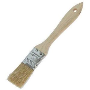 Baking Pans And Cooling: Dexam Flat Wooden Pastry Brush 19Cm (6)