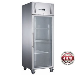 Upright Fridges: Full Glass Door Upright Fridge – XURC600G1V