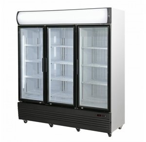 Double Door Upright Glass Door Combined Fridge & Freezer LG-1000GEF