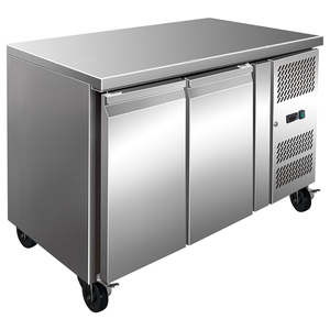 Workbench Fridges: Two Door Bench Fridge 260L
