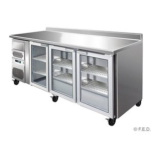 Workbench Fridges: TROPICALISED three door Bar Fridge