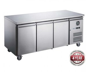 Workbench Fridges: Three Door Bench Fridge - XUB7C18S3V