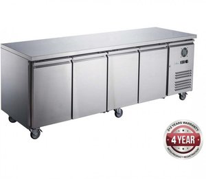 Four Door Bench Fridge - XUB7C22S4V