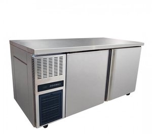 Stainless Steel Double Door Workbench Fridge - TL1500TN
