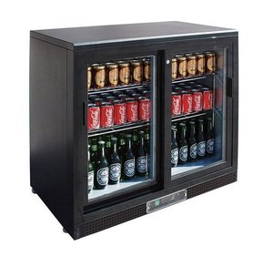 SC248SD Double Sliding Door Drink Cooler