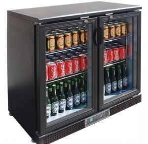 SC248G Two Door Drink Cooler