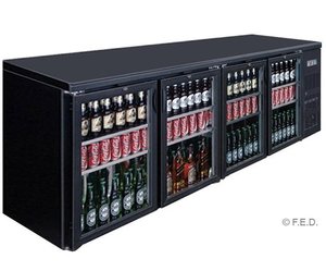 Bar Fridges: Four Door Drink Cooler