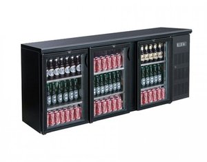 Bar Fridges: Three Door Drink Cooler