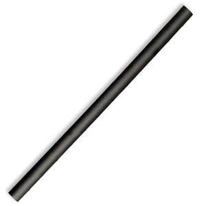 Straws: 10mm Jumbo Black BioStraw