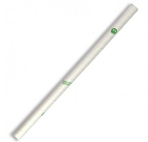 Straws: 10MM JUMBO WHITE BIOSTRAW