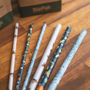 Straws: 10mm Jumbo Art Series BioStraw