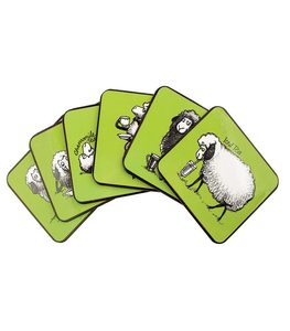 Products: Tea Time Sheep Coasters