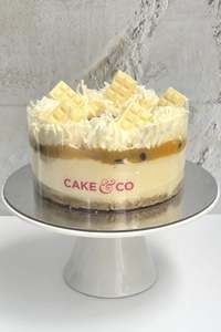Corporate Cakes: Passionfruit & Coconut Cheesecake