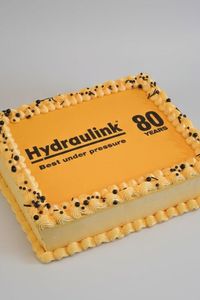 Corporate Cakes: Company Slab Cake