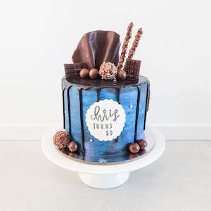 Cakes 2 Days Notice: Galaxy Drip Cake