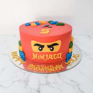 Character Theme Cake: Ninjago theme cake
