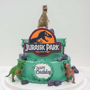 Character Theme Cake: Jurassic Dinosaur theme cake