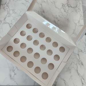 Cake Boxes: Cupcake boxes (Mini Size - 24)