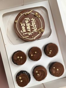 All Occasion Cakes: Father’s Day Chocolate Bento & Cupcake Box