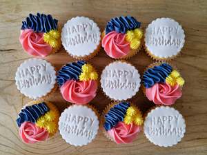 Products: Happy birthday cupcakes