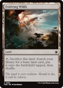 MTG Single: Evolving Wilds [Foundations]