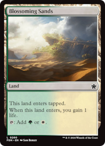MTG Single: Blossoming Sands [Foundations]