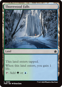 MTG Single: Thornwood Falls [Foundations]