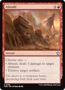 MTG Single: Abrade [Foundations]