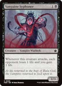 MTG Single: Sanguine Syphoner [Foundations]