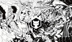 Calico Invasion Playmat