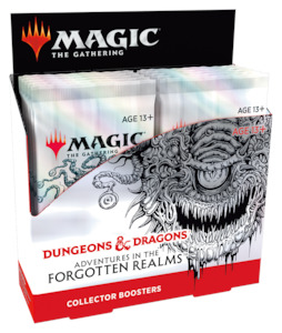 2020 2021 Znr Kld Stx Afr: Adventures in the Forgotten Realms Collector Booster Box