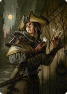 Mtg Singles: Thraben Inspector Art Card [Innistrad Remastered Art Series]
