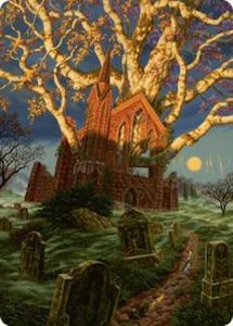 Mtg Singles: Abundant Growth Art Card [Innistrad Remastered Art Series]