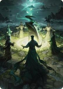 Mtg Singles: Cryptolith Rite Art Card [Innistrad Remastered Art Series]