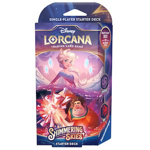 Disney Lorcana: Shimmering Skies Starter Deck Amethyst & Ruby