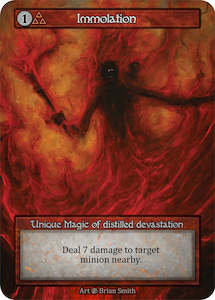 Fresh Sorcery Singles: Immolation [Beta]
