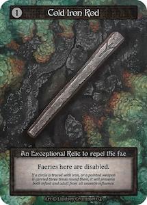 Sorcery Singles In Stock: Cold Iron Rod  - Arthurian Legends
