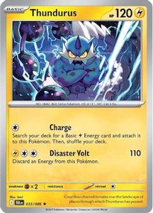 New Arrivals: Thundurus 33 - [SV Black Bolt] Holofoil