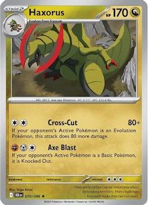 New Arrivals: Haxorus 70 - [SV Black Bolt] Holofoil