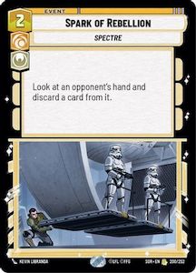 Star Wars Unlimited Single In Stock: Spark of Rebellion (200/252) [Spark of Rebellion]