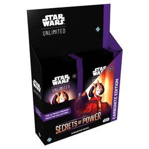 New Arrivals: Star Wars Unlimited: Secrets of Power Carbonite Booster Box
