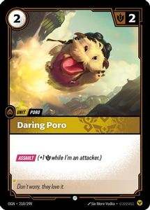 New Arrivals: Daring Poro (210/298) - Origins