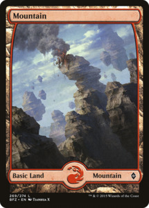 Mtg Singles Instock: Mountain (BFZ-269) [Battle for Zendikar]
