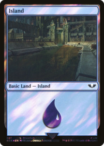Island (40K-307) [Warhammer 40,000 Commander] Foil
