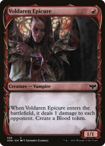 Voldaren Epicure (VOW-308) [Innistrad: Crimson Vow]: (Showcase) Foil