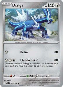 Pokemon Singles In Stock: Dialga 95 - [ME01 Mega Evolution] Holofoil
