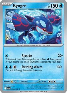 Kyogre 34 - [ME01 Mega Evolution] Holofoil