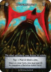 Sorcery Contested Realm Singles: Necromancer (Foil)  - Gothic Foil