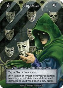 Sorcery Contested Realm Singles: Imposter (Foil)  - Gothic Foil